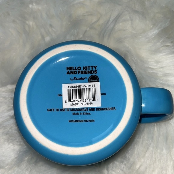 🆕 Hello Kitty and Friends Ceramic Mug Light Blue Rainbow - Picture 6 of 9